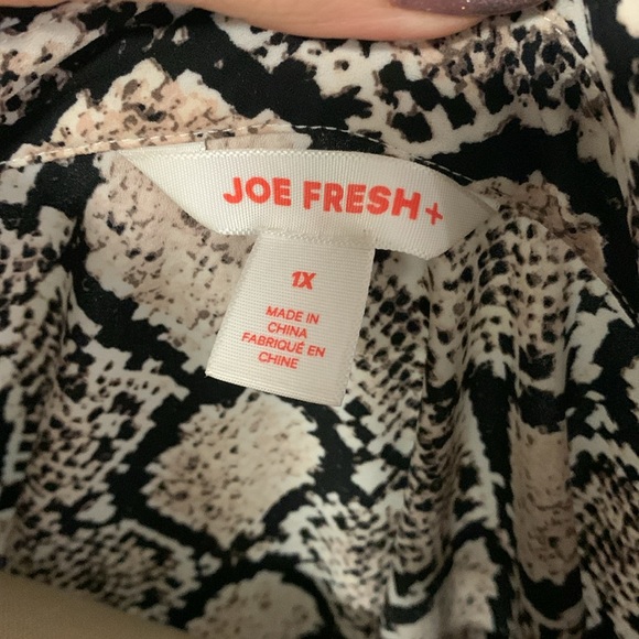 🧡 Snake print blouse - Picture 3 of 4